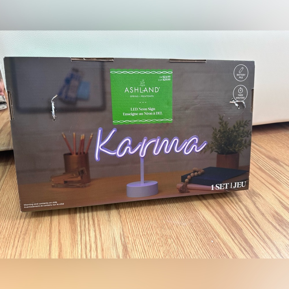 Ashland LED Neon Sign - Karma 1 Set - Picture 4 of 4
